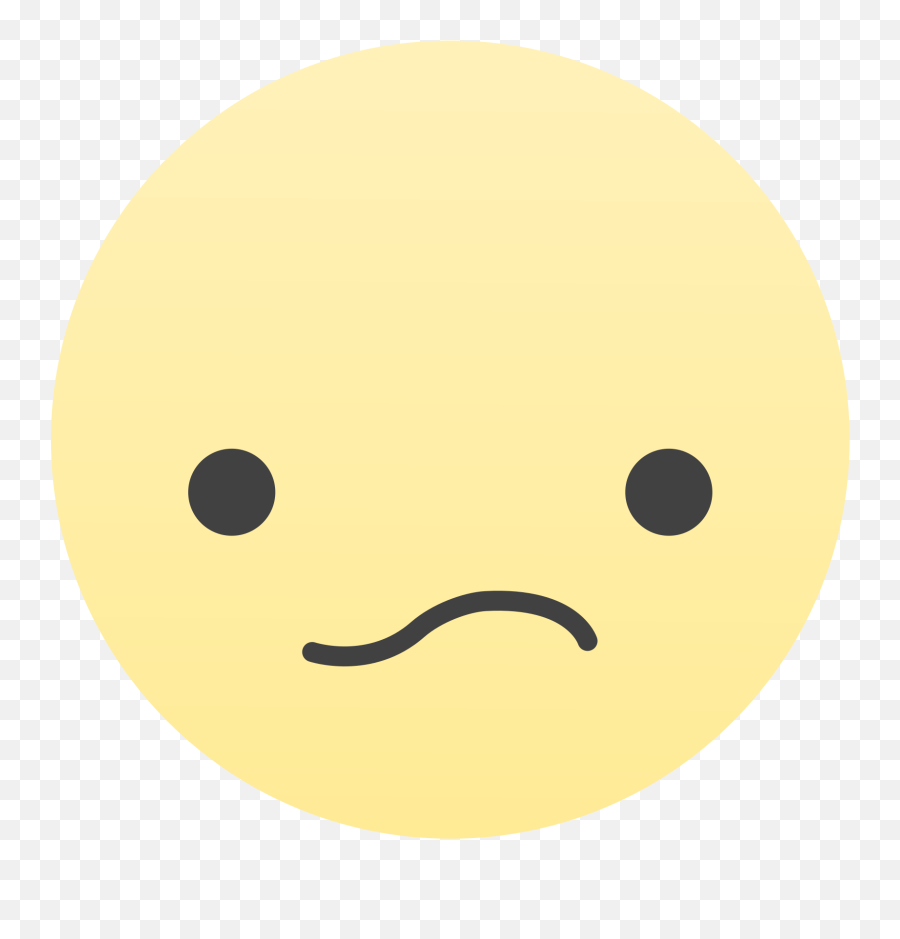 Antu Face - Uncertain Face Emoji,Uncertain Emoji - free transparent ...