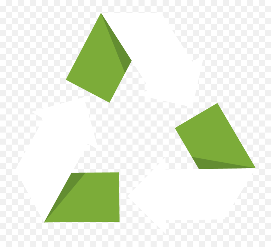 Recycle Symbol Wall Sticker - Tenstickers White Recycling Icon Emoji,Recycle Emoji
