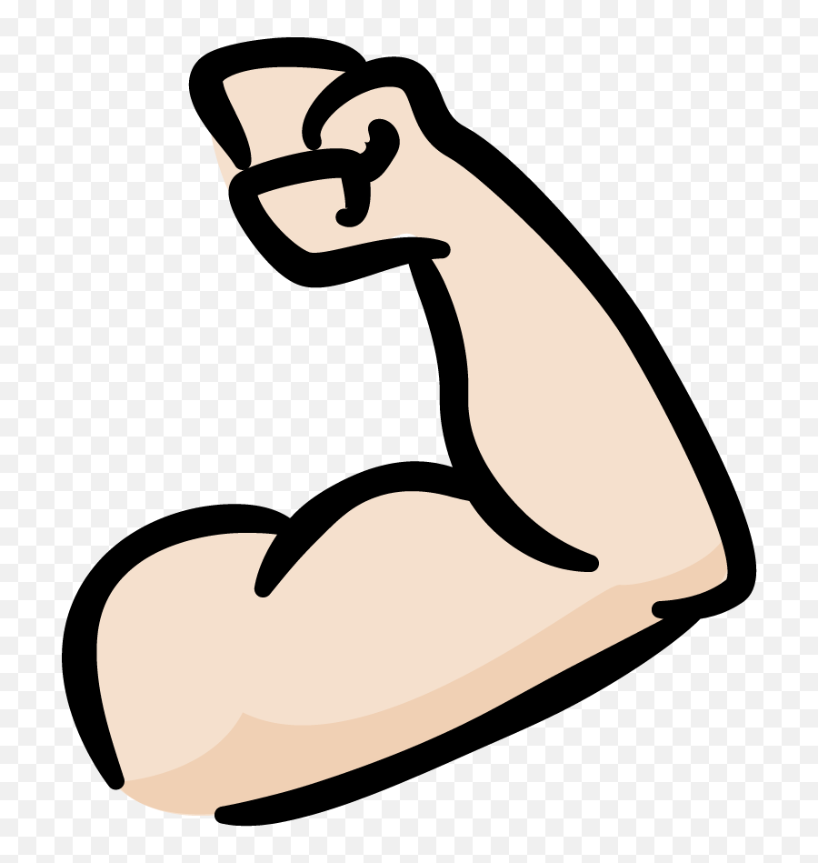 Then Either Flex Your Creative Muscles To Create A Clipart - Software Emoji,Muscles Emoji