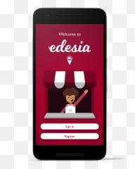 Edesia Food truck tracker app developed by U of M students - Smartphone Emoji