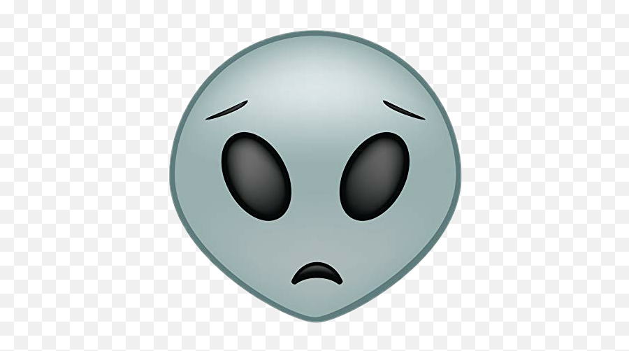 Emoji Alien Aliens Sad Sadie Saddness - Emoticon,Emoji Alien