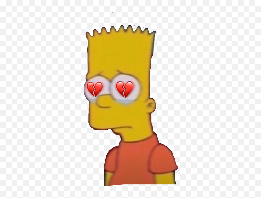 Inspiration Heart Broken Sad Simpsons Emoji,Toilet And Broken Heart Emoji