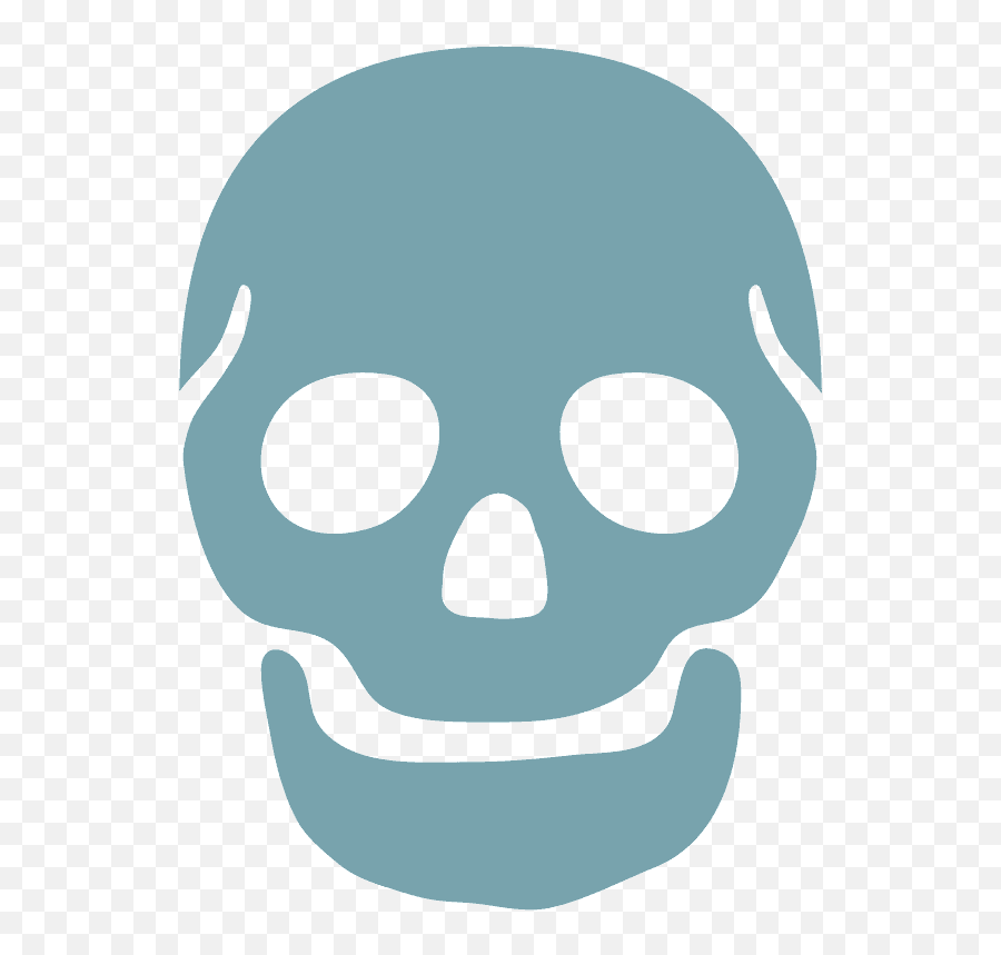 Skull Emoji Clipart Free Download Transparent Png Creazilla - Android Skull Emoji,Android Ghost Emoji
