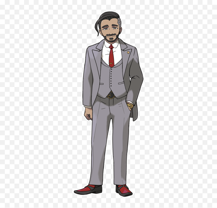 And Look At Those - Pokemon Sword And Shield Chairman Rose Emoji,Emoji Outfit For Men