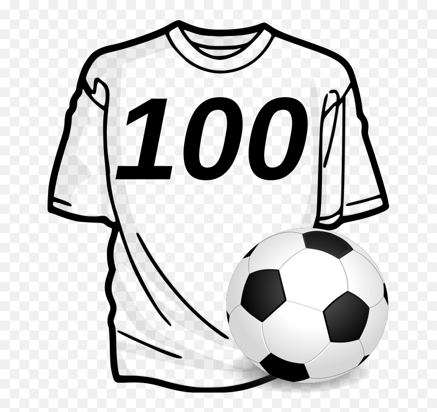 Match Drawing Soccer Picture - Shirt Clip Art Png Emoji,Pro Soccer Emojis