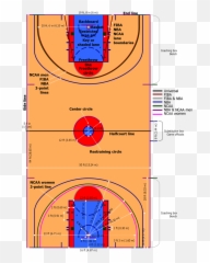 Basketball Court - Parts Of A Basketball Court Emoji,Nba Player Emojis