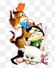 Christmas Kitten Graphics Clipart - Clip Art Funny Cats Emoji,Kitten Emoticons