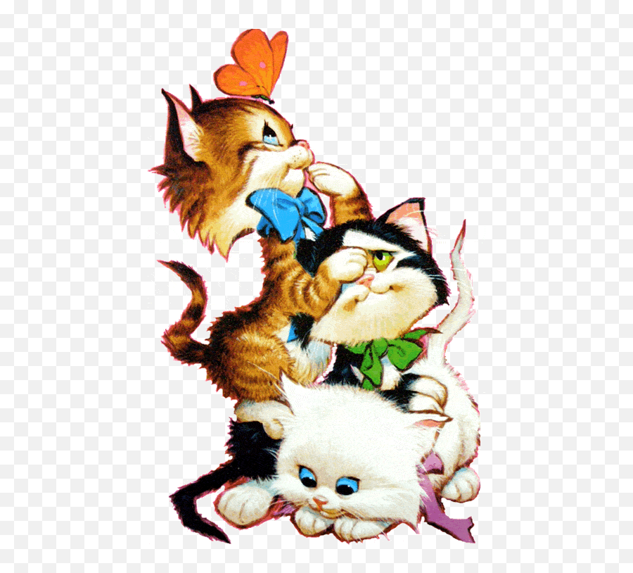 Christmas Kitten Graphics Clipart - Clip Art Funny Cats Emoji,Kitten Emoticons