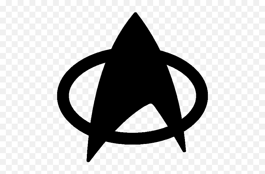 Cinema Next Generation Badge Icon - Star Trek Tng Symbol Emoji,Star Trek Emoji