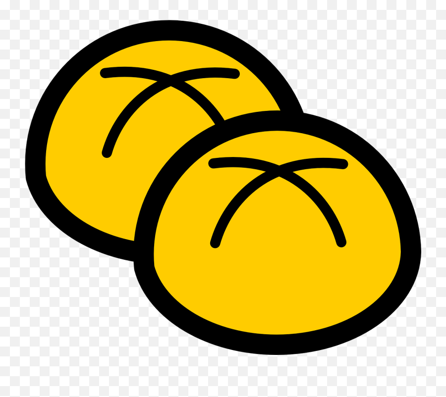 Buns Bread Food Carbohydrates Bakery - Buns Clipart Emoji,Finger Guns Emoticon