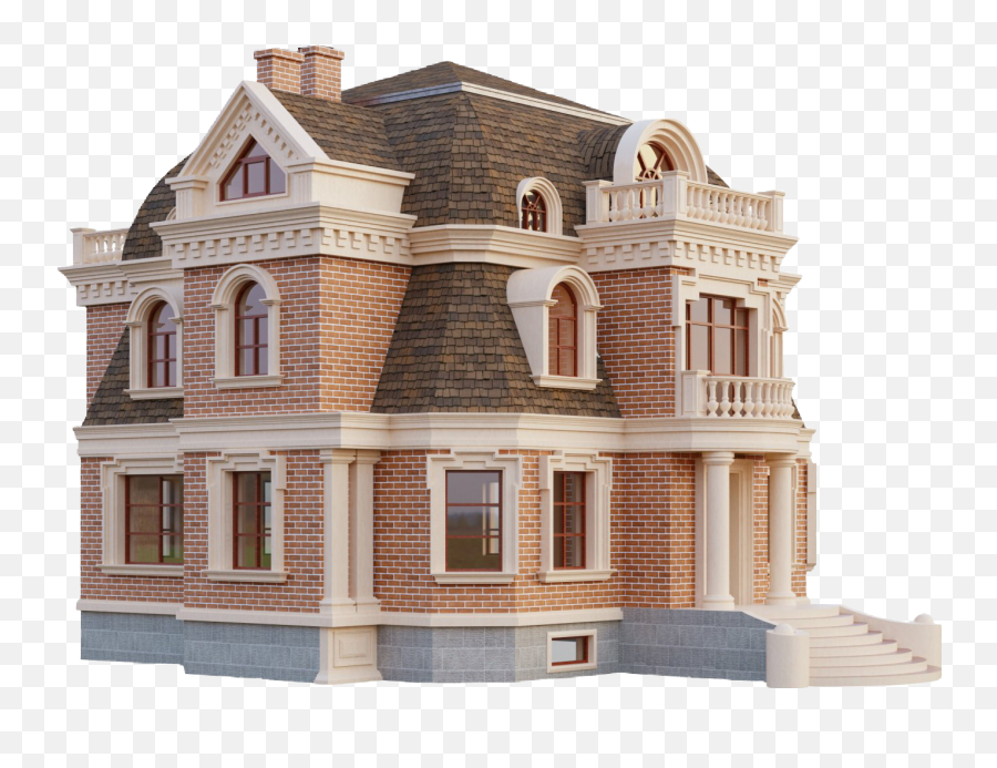 Mansion House - Brick House 3d Emoji,Mansion Emoji
