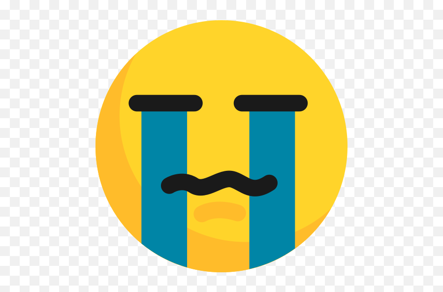 Cry Emoticon Emotion Face Sad Free Icon Of Emoji - Gambar Sedih Untuk Foto Profil Wa,Cry Emoticon