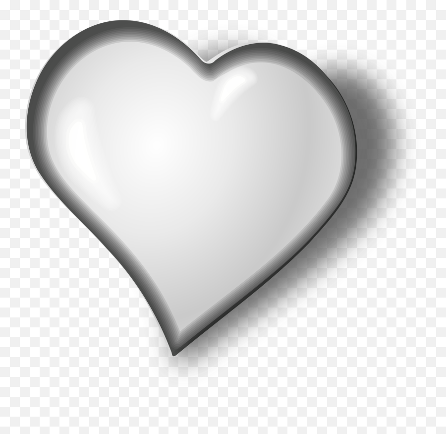 Png White Heart Transparent Png - White Heart Image Png Emoji,How To Get A White Heart Emoji