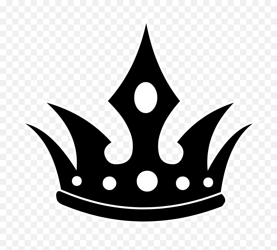 Free Black And White Crown Download Free Clip Art Free - Silhouette King Crown Png Emoji,Black Crown Emoji