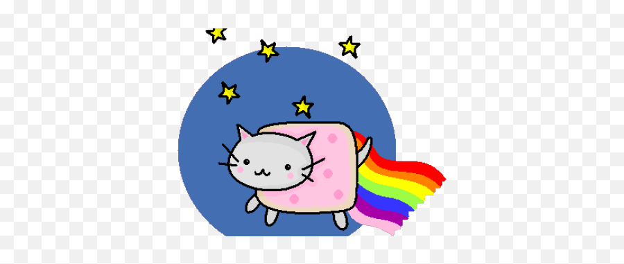 19 Nyan Cat Clipart Pixel Free Clip Art - Cartoon Emoji,Nyan Cat Emoji