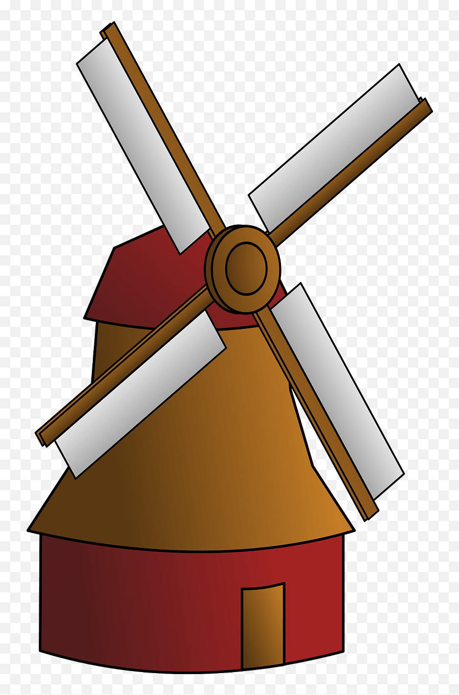 Windmill Clipart Free - Windmill Clip Art Free Emoji,Windmill Emoji