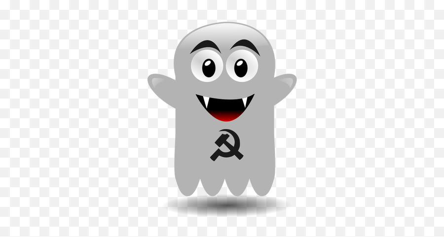 Communist Ghost - Ghost Spectre Of Communism Emoji,Ghost Emoticon