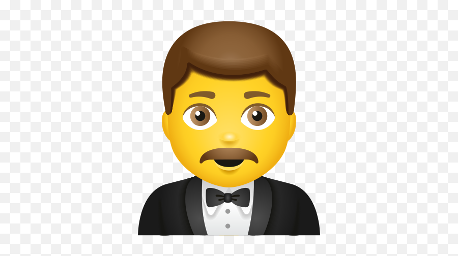 Man In Tuxedo Icon - Free Download Png And Vector Cartoon Emoji,Emoji For Fingers Crossed