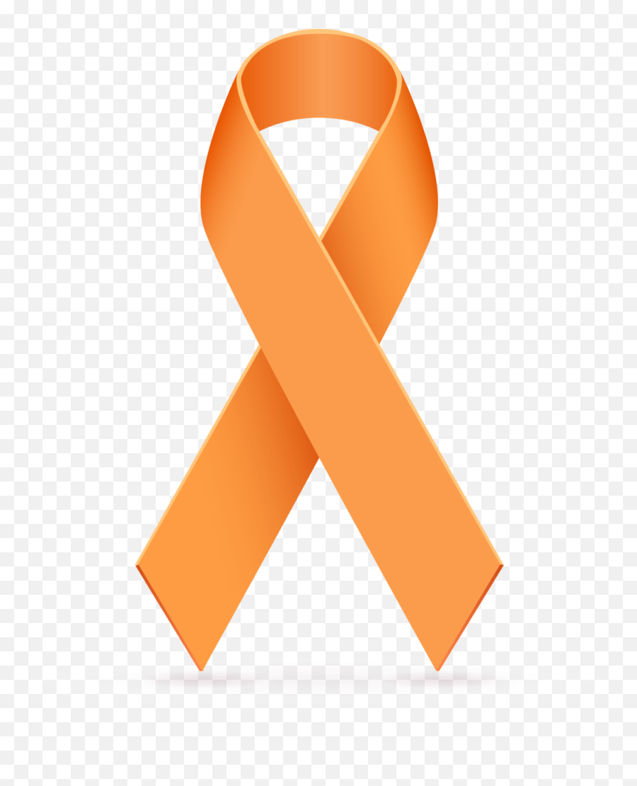 Orange Cancer Ribbon Clipart 3 By April - Orange Awareness Ribbon Emoji,Awareness Ribbon Emoji