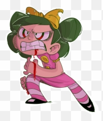 Very Tired - Gertrude I Hate Fairyland Transparent Clipart Fanart Emoji