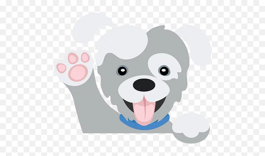 Happiesquad - Dog High Five Png Emoji,Is There A High Five Emoji