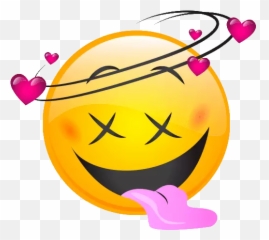 Cute Emoji 5 - Dizzy In Love Emoji,Cute Emoji
