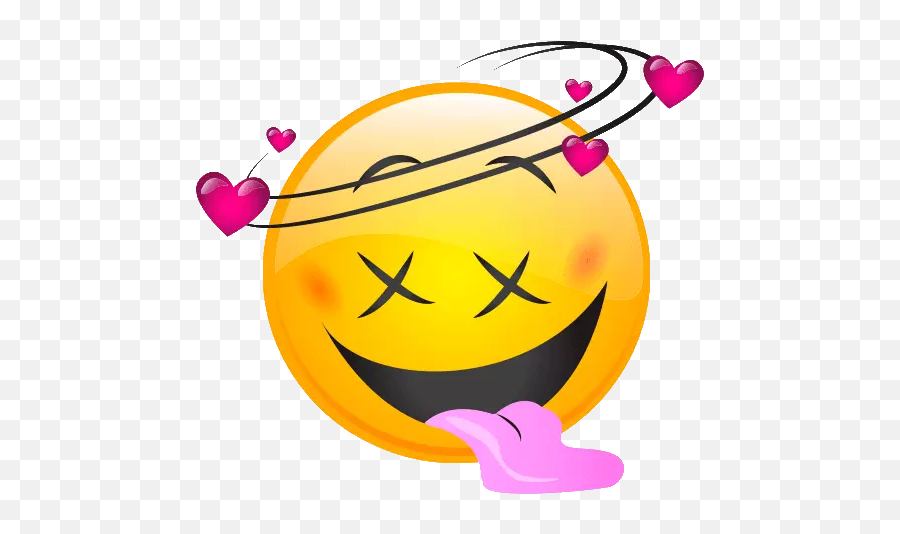 Cute Emoji 5 - Dizzy In Love Emoji,Cute Emoji