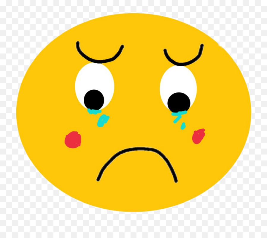 Crying Emoji Emojiface D Sticker By Memeyakfans - Making Emoji In Inkscape,:d Emoji