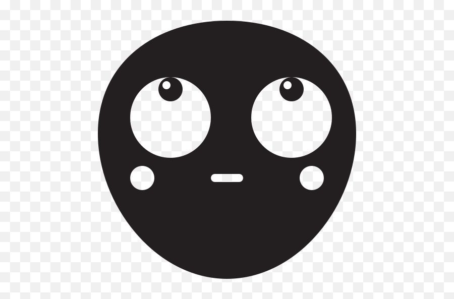 Rolling Eyes - Dot Emoji,Rolling My Eyes Emoji