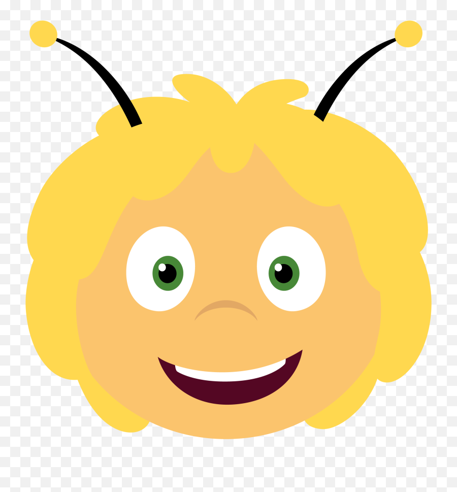 Maya The Bee By Ico - Non On Newgrounds Happy Emoji,Bee Emoticon