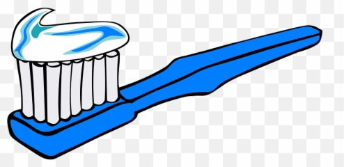 Toothbrush Toothpaste Hygiene Dental - Toothbrush Clipart Emoji,Sticks Tongue Out Emoticon