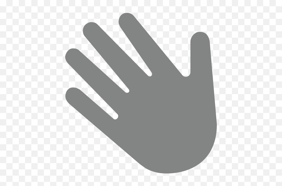 Waving Hand Sign Emoji For Facebook Email Sms - Wedge,Hand Wave Emoji