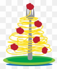 Free Tomato Food Vectors - Christmas Spaghetti And Meatballs Emoji
