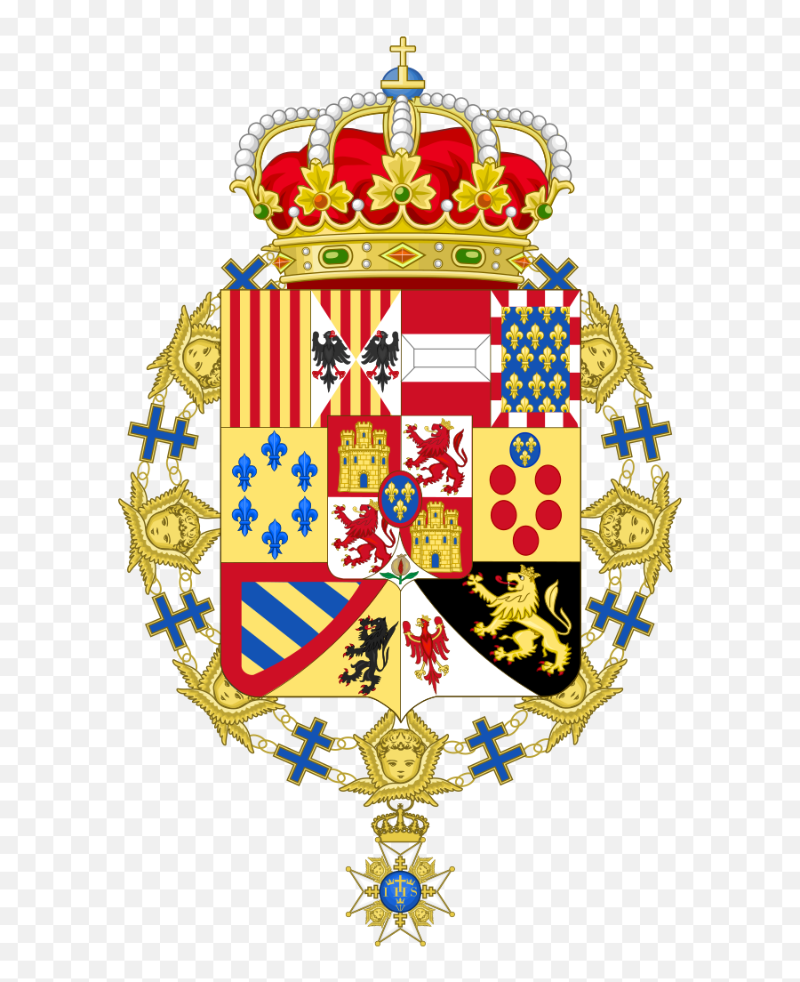 Coat Of Arms Of Alfonso Xiii Of - Coat Of Arms France Spain Emoji,Flag Of Spain Emoji