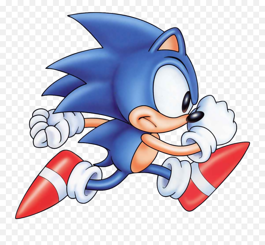 Sonic The Hedgehog Png 5 Hq Png Image - Classic Sonic The Hedgehog Running Emoji,Sanic Emoji