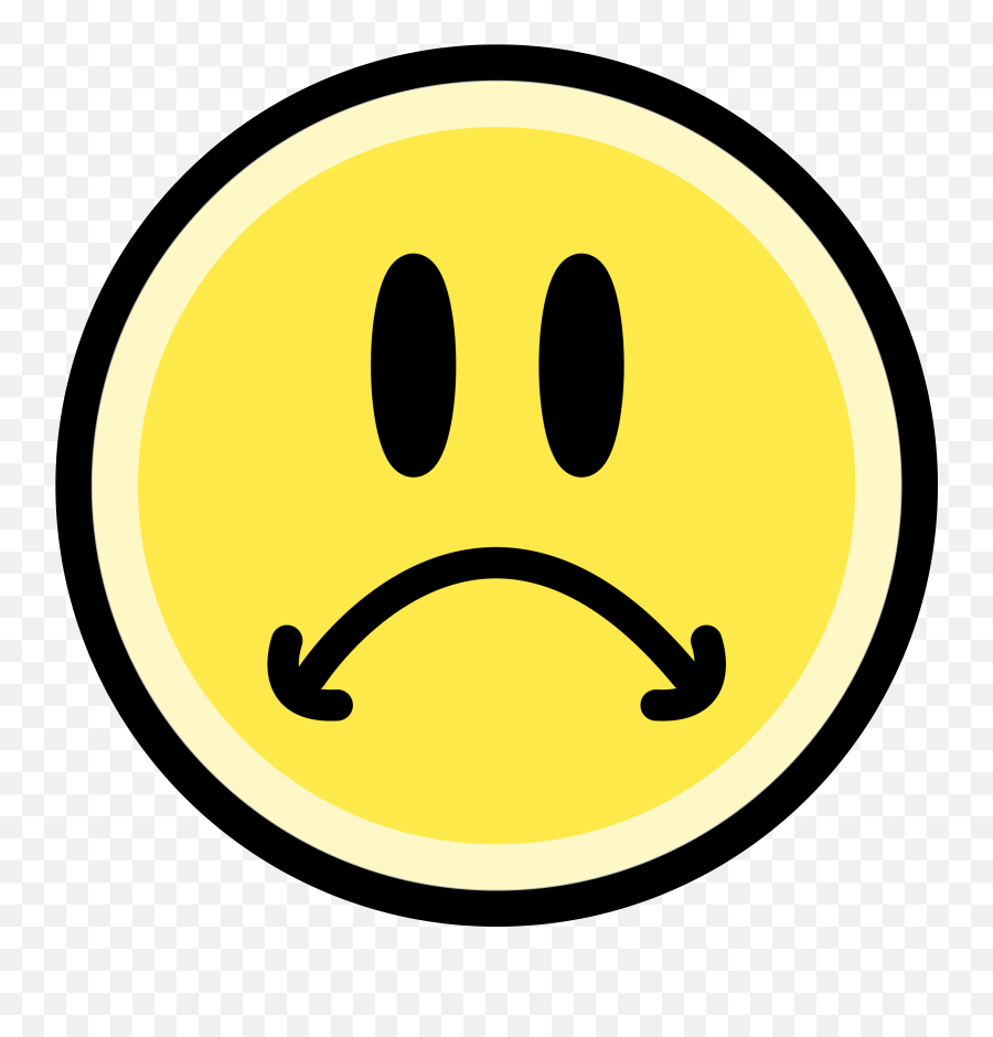 Face Sadness Smiley Emoticon Clip Art - Transparent Sad Face Png Emoji,Sad Emoji