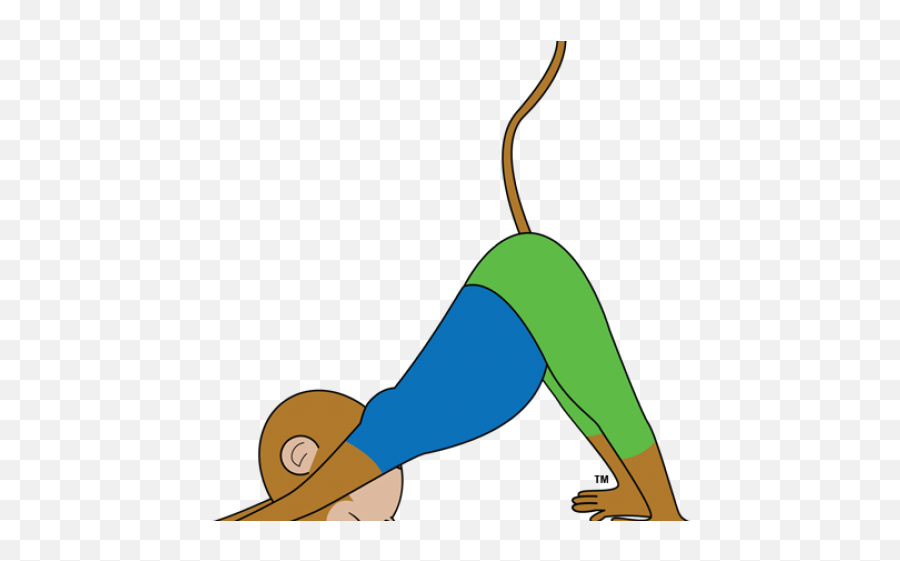 Yoga Clipart Monkey - Clip Art Emoji,Yoga Emojis