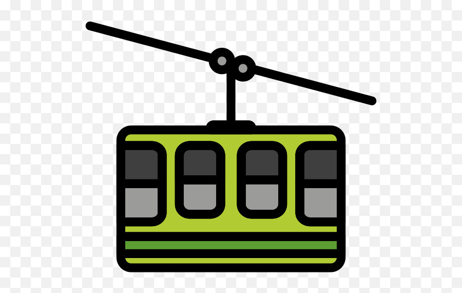 Mountain Cableway - Helicopter Rotor Emoji,Emoji Mountain
