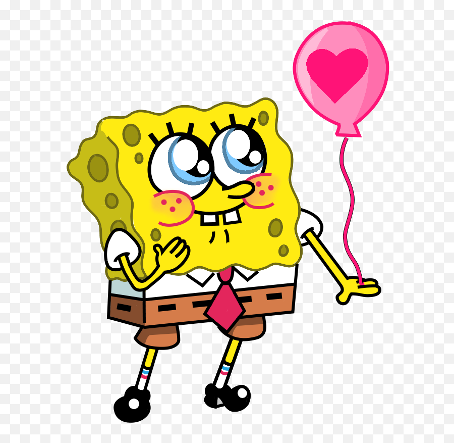 Scared Spongebob Png Image Download - Spongebob Squarepants In Love Emoji,Spongebob Emoji