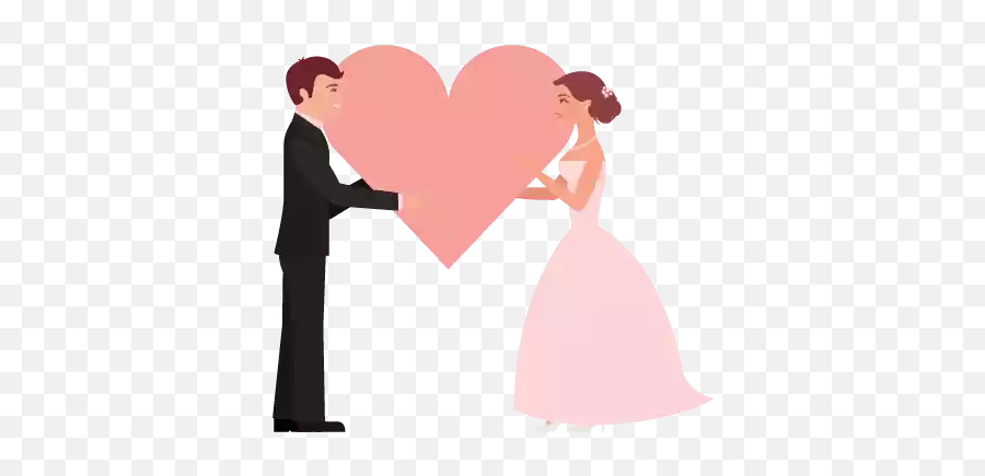 Couple Whatsapp Stickers - Wedding Emoji,Marriage Emojis