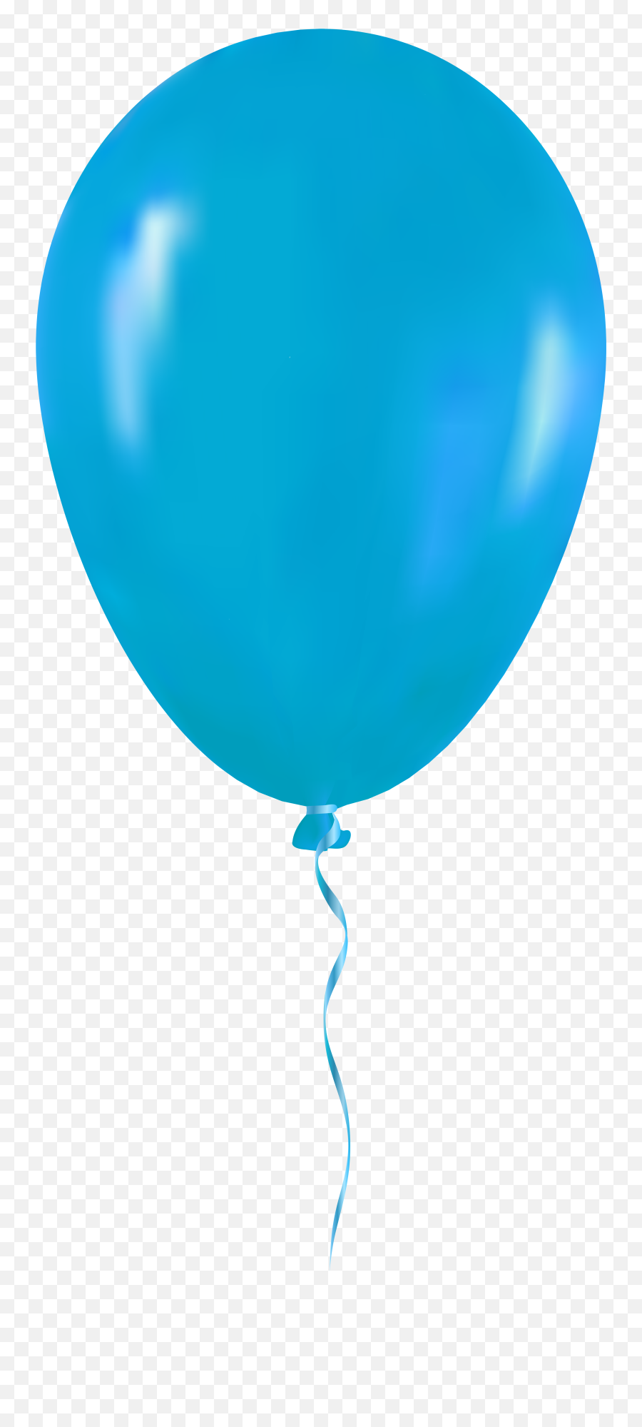 Clipart Balloon Teal Transparent - Sky Blue Balloon Png Emoji,Transformice Emojis