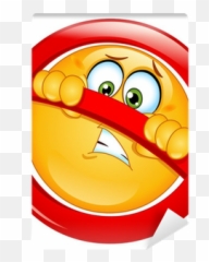 Not Allowed Emoticon Wall Mural U2022 Pixers - We Live To Change No Smiley Faces Allowed Emoji,Pirate Emoji Text