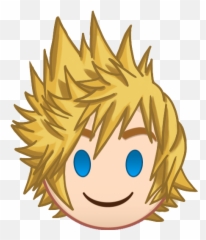 Roxas Emoji - Kingdom Hearts Emoji Roxas,Trash Emoji