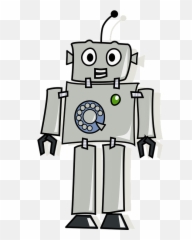 Free Butler Waiter Images - Clipart Picture Of A Robot Emoji