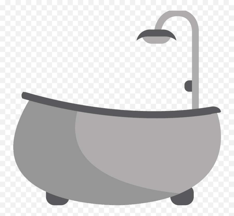 Bathtub Emoji Clipart - Empty,Toilet Emoji
