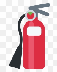 Fire extinguisher emoji clipart Free download transparent - Extinguisher Emoji