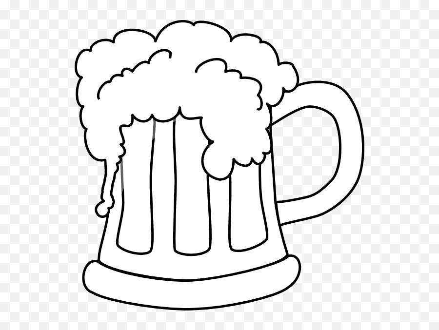 Black And White Beer Glasses Clipart - Clip Art Library Clip Art Beer Mug Svg Emoji,Beer Cheers Emoji