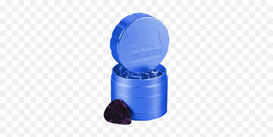 Cali Crusher Homegrown 2 Piece Herb Grinder Blue 235u0027u0027 Standard - Lid Emoji,Samoa Flag Emoji