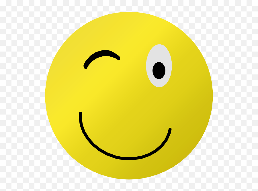 Smiley - Clipart Images Of A Wink Emoji,New Emoji