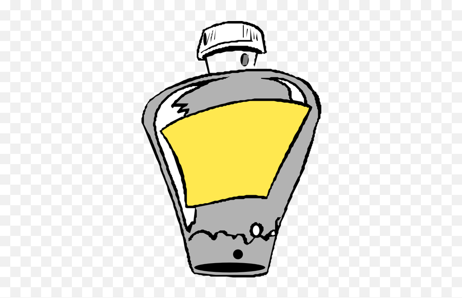 Vector Clip Art Of Cartoon Perfume - Medicine Bottle Clip Art Emoji,Milk Bottle Emoji